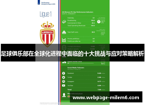 足球俱乐部在全球化进程中面临的十大挑战与应对策略解析